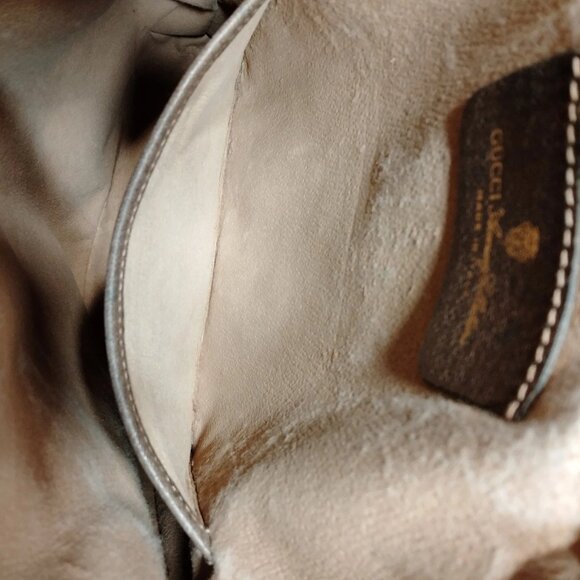 Authentic Gucci Sherry Line Brown PVC Shoulder Bag mn381-120625 - Picture 14 of 16